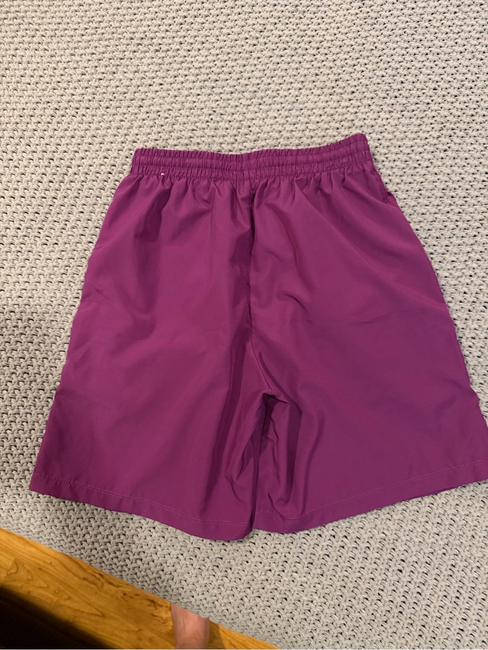 Nike Boys Magenta Athletic Shorts - Picture 2 of 3
